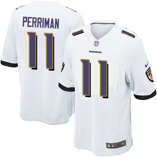 Nike Ravens #11 Breshad Perriman White Youth Stitched NFL New Elite Jersey
